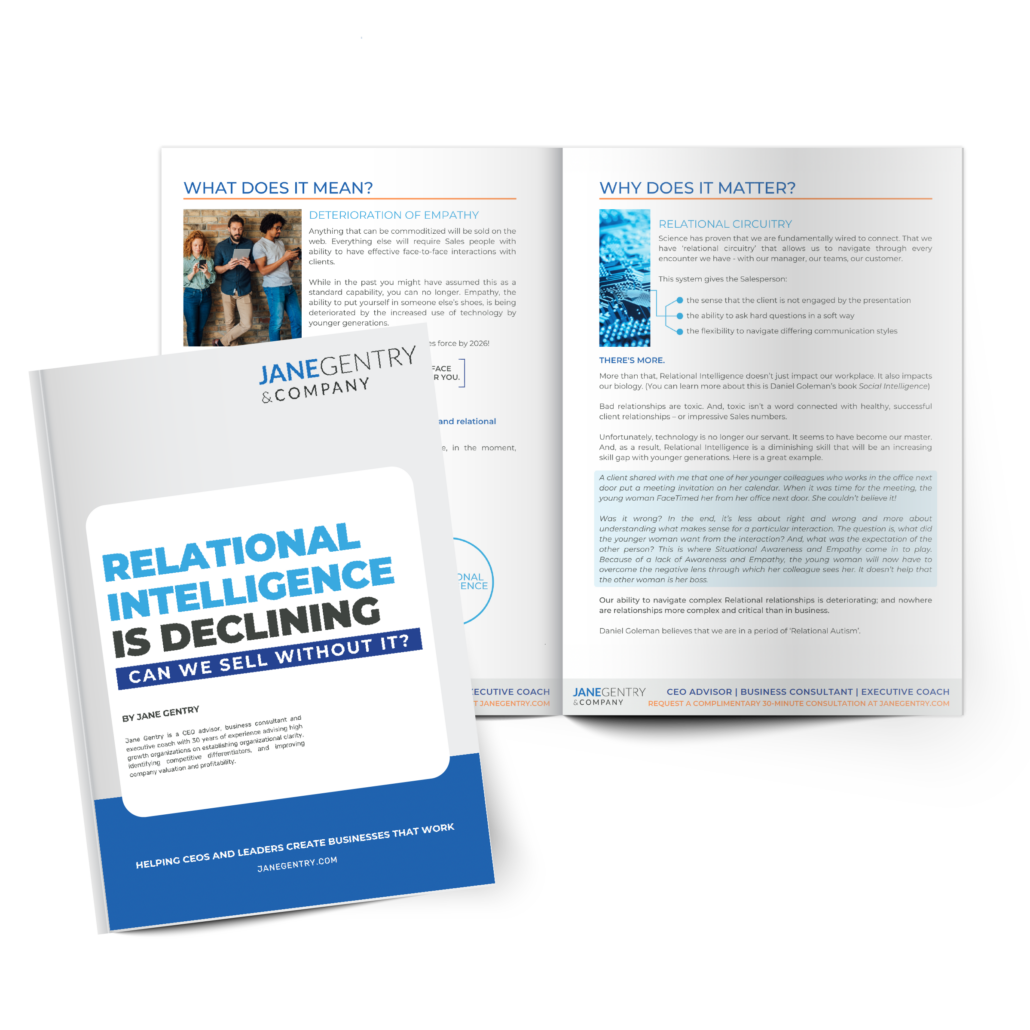 Business Strategy Resources - Sales Expert eBook on Relational Intelligence