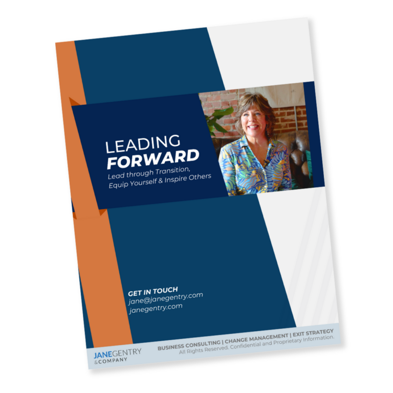 Leading Forward by Jane Gentry | Atlanta Business Consulting
