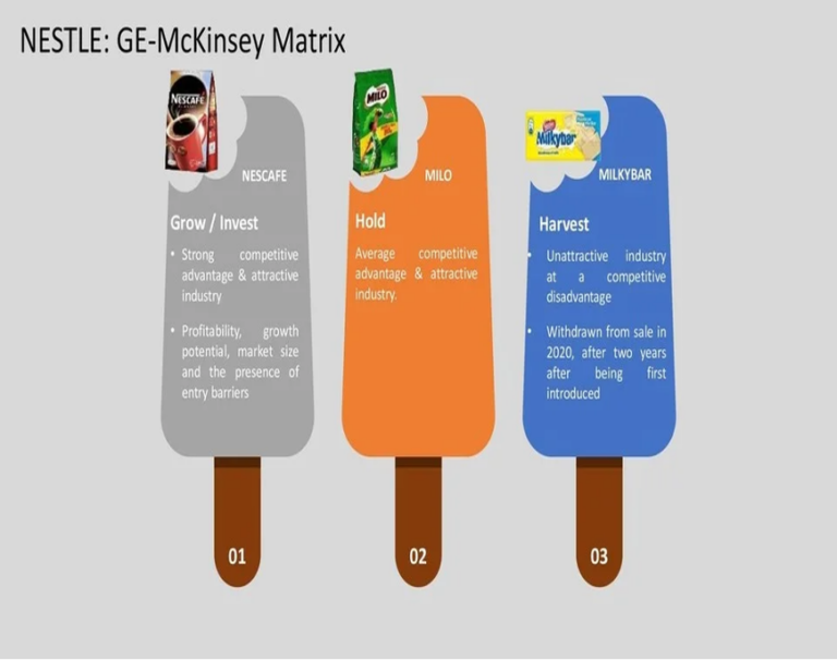 Nestle GE Mckinsey Matrix | Atlanta Business Consulting